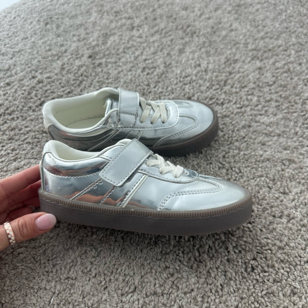 Zara Kids Silver Sneakers size EUR 28 / US 11